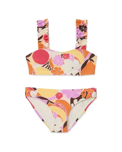 Raisins Kids' 2pc Tulum Swim Set In Multi