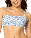 Raisins Bikini Top In Blue