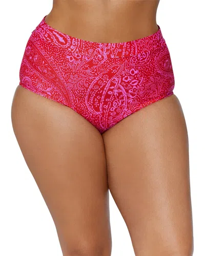 Raisins Curve Island Bottom In Pink