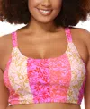 Raisins Curve Trendy Plus Size Aruba Longline Bikini Top