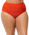 Raisins Curve Trendy Plus Size Costa Tummy-control Bikini Bottoms