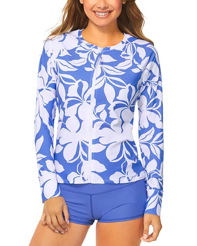 Raisins Front Zip Rashguard