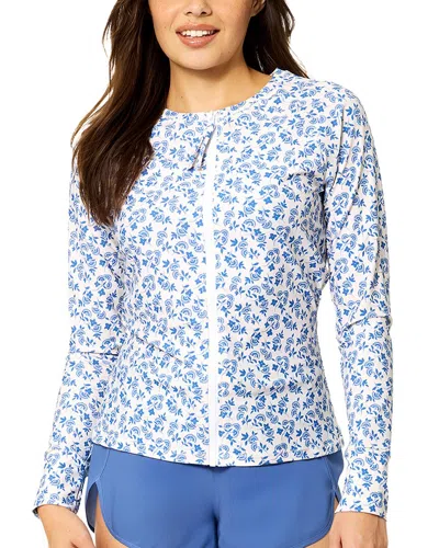 RAISINS FRONT ZIP RASHGUARD