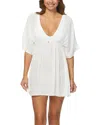 Raisins Island Cover-up In White
