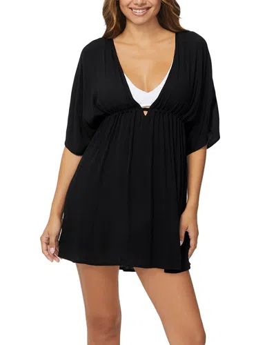 Raisins Island Cover-up In Black