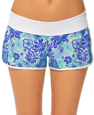 Raisins Juniors' Aloha Board Shorts In Blue
