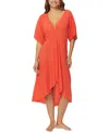 Raisins Paradise Cover-up In Coral