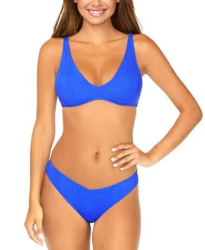 Raisins Juniors Pisces Bikini Top Bottoms In Blue