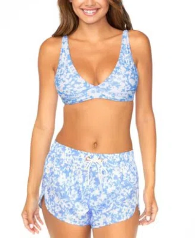 RAISINS JUNIORS PISCES BIKINI TOP SWIM SHORTS