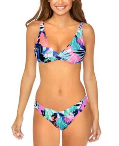 RAISINS JUNIORS PISCES TIE BACK BIKINI TOP BOTTOMS