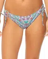 RAISINS JUNIORS' SWEET SIDE-TIE BIKINI BOTTOMS