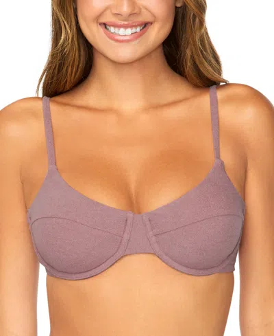 RAISINS JUNIORS' VIBRAS UNDERWIRED BRA BIKINI TOP