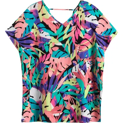 Raisins Kids' Bali Caftan Cover-up Dress In Multi