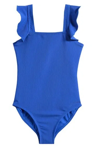 Raisins Kids' Tangalooma One-piece Swimsuit In Blue