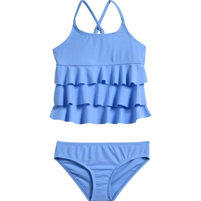 Raisins Kids' Two-piece Shae Swim Set In Blue