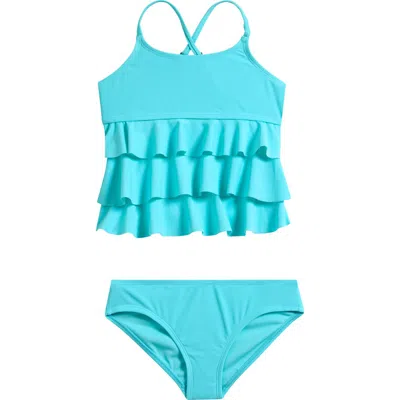 Raisins Kids' Two-piece Shae Swim Set In Blue