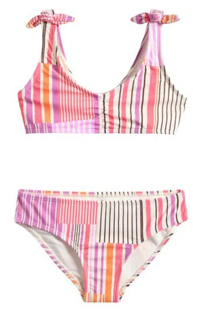 Raisins Kids' Wahine Two-piece Swimsuit In Multi