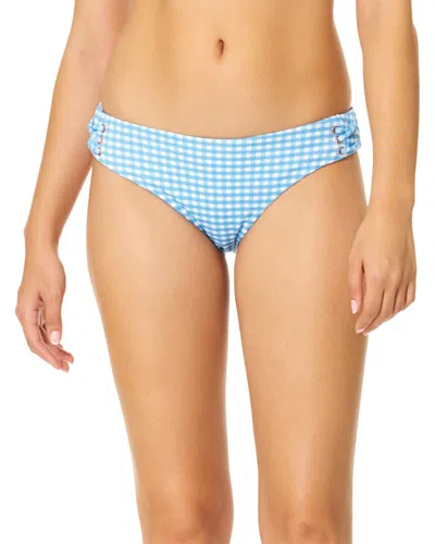 Raisins Lace Up Swim Bottom In Blue