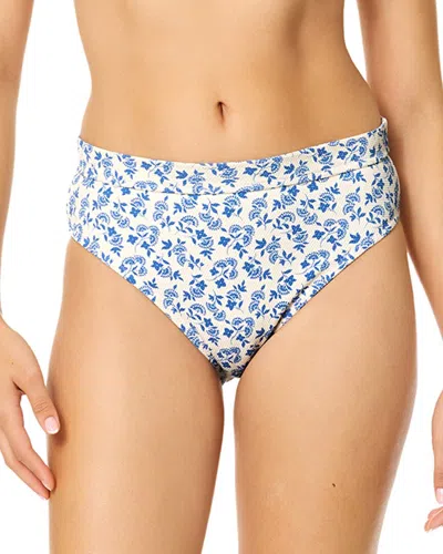 Raisins Magnolia Bikini Bottom In Blue