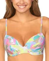 Raisins Moonshadow Underwire Top In Multi