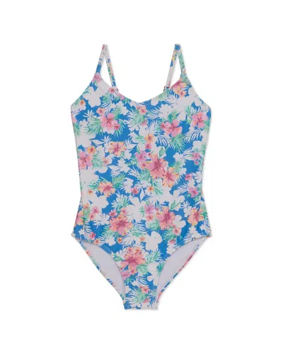 Raisins Kids' Norie One-piece Swim Set In Blue