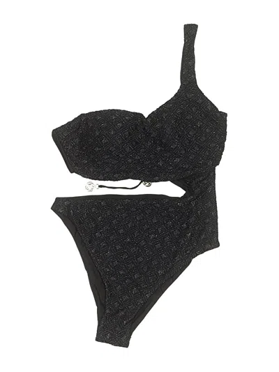 Pre-owned Raisins One Piece Swimsuit In Black