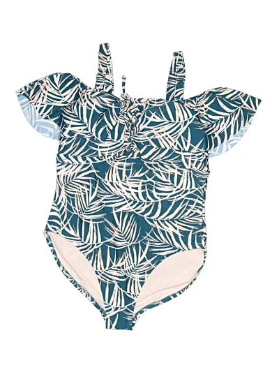 Pre-owned Raisins One Piece Swimsuit In Blue