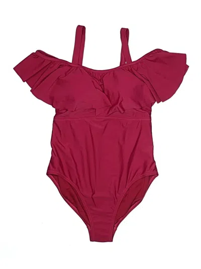 Pre-owned Raisins One Piece Swimsuit In Pink