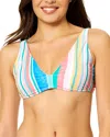 Raisins Pisces Bikini Top In Multi
