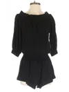 Raisins Romper In Black