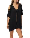 Raisins Samba Caftan In Black