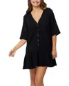 Raisins Sol Cover-up In Black
