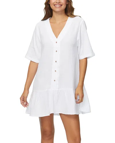 Raisins Sol Coverup In White
