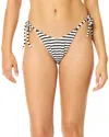 Raisins Stringer Swim Bottom In Black