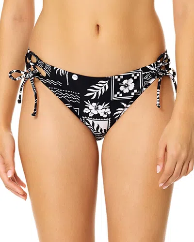 Raisins Sweet Side Bikini Bottom In Black