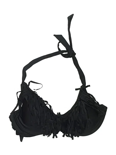 Pre-owned Raisins Swimsuit Top Black Swimwear