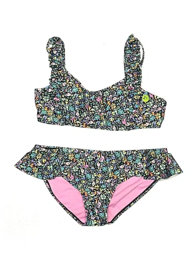 Pre-owned Raisins Two Piece Swimsuit In Pink