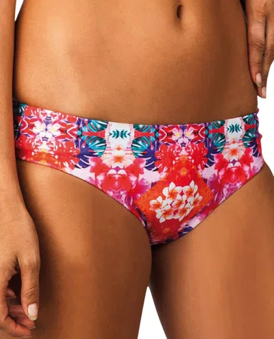 Raisins Women's Cheeky Hipster Bikini Bottom In Wild One Jamaica In Animal Print