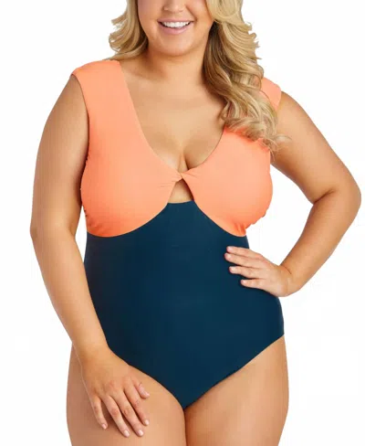 Raisins Women's Gaia High Leg One Piece Swimsuit In Multi
