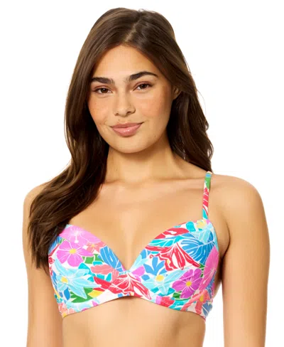 Raisins Women's Moonshadow Underwire Swim Bikini Top In Multi