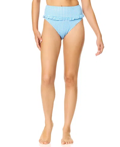 Raisins Women's Shaye High-waist Swim Bikini Bottoms In Gray