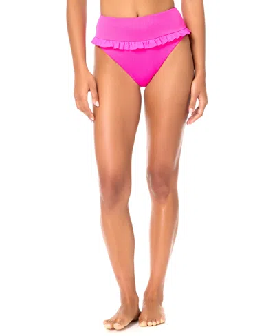 Raisins Women's Shaye High-waist Swim Bottoms In Pink