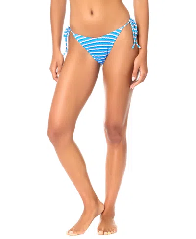 Raisins Women's Stringer Side-tie Swim Bottoms In Multi