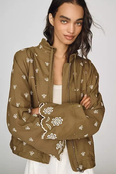 Raisonnel Embroidered Jacket In Beige