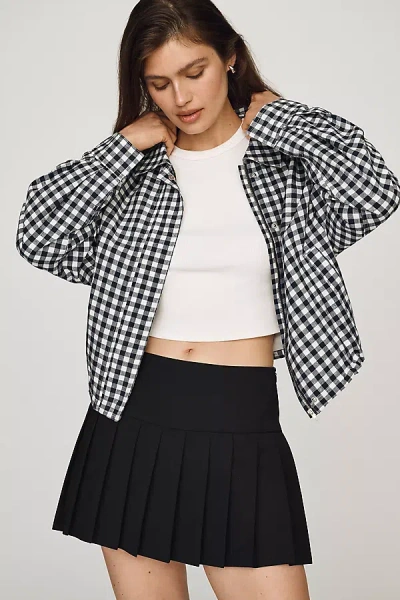 Raisonnel Gingham Jacket In Black