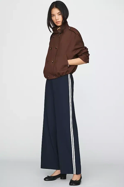 Raisonnel Side Stripe Pants In Blue