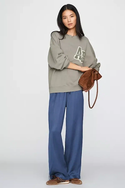 Raisonnel Straight-leg Track Pants In Blue