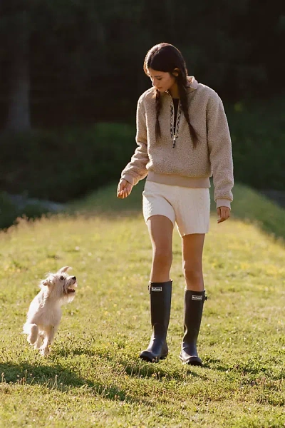 Raisonnel Sweater Shorts In Purple