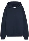 Raith Axel Hooded Cotton-blend Sweatshirt In Blue