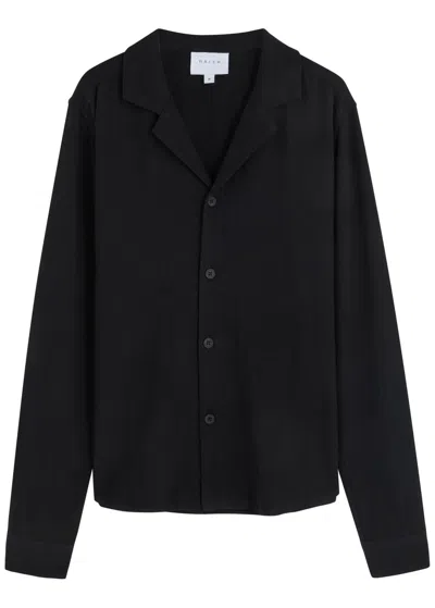 Raith Cami Rayon-blend Shirt In Black
